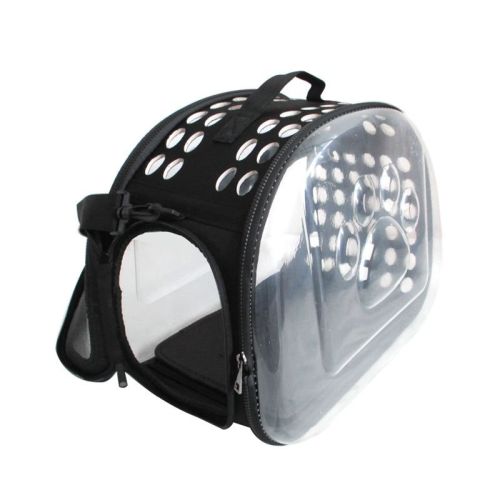 Pet Carrier; Foldable Portable Soft Side; Handbag for pets; Transparent Capsule Pocket Design; for cat Carrier; Dog Carrier; Rabbit Carrier; Suit